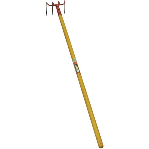 金象　木柄ポテトホーク　４本爪＿