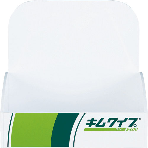 クレシア　紙・不織布ウエス　キムワイプＳ－２００　専用ディスペンサー　幅１２６×奥行９８×高さ１３６＿