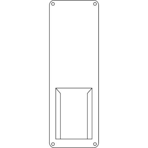緑十字　責任者氏名標識　白無地タイプ　差Ｌ　３００×１００ｍｍ　スチール製　差込式＿