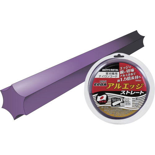 三陽金属　ナイロンコード　アルエッジ６ストレート　３０ｍ＿