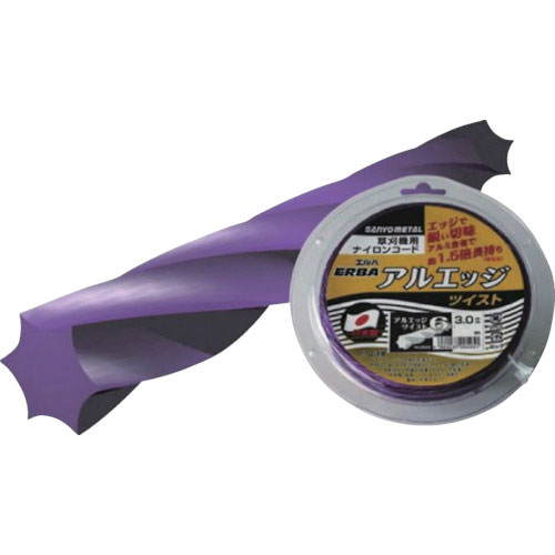 三陽金属　ナイロンコード　アルエッジ６ツイスト　３０ｍ＿