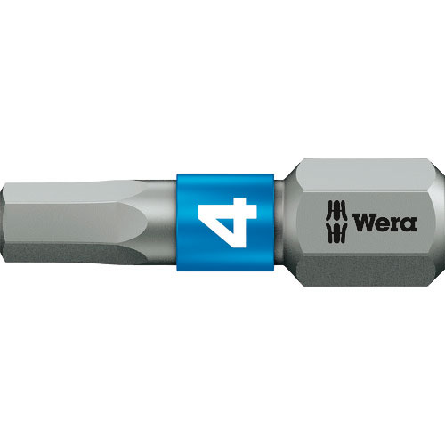 Ｗｅｒａ　８４０／１　ＢＴＺ　Ｈｅｘ－Ｐｌｕｓ　ヘックスプラスビット　４．０　ｘ　２５　ｍｍ＿