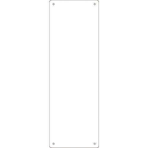 緑十字　スチール無地板　白　スチール－６（白）　３６０×１２０×０．８ｍｍ　平板＿