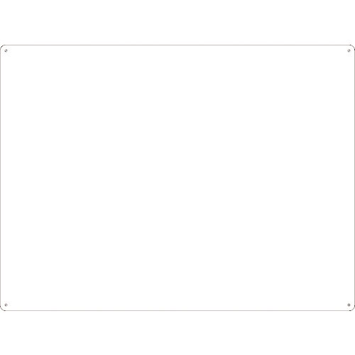 緑十字　スチール無地板　白　スチール－２２（白）　６００×４５０×０．８ｍｍ　平板＿