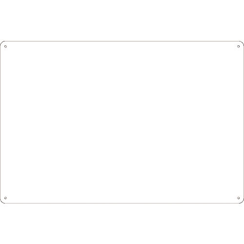 緑十字　スチール無地板　白　スチール－２４（白）　４５０×３００×０．８ｍｍ　平板＿