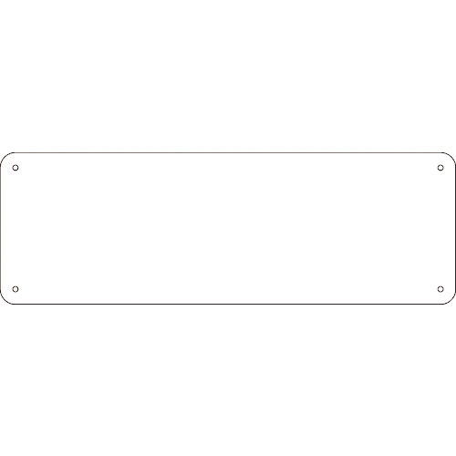 緑十字　スチール無地板　白　スチール－２７（白）　３００×１００×０．８ｍｍ　平板＿