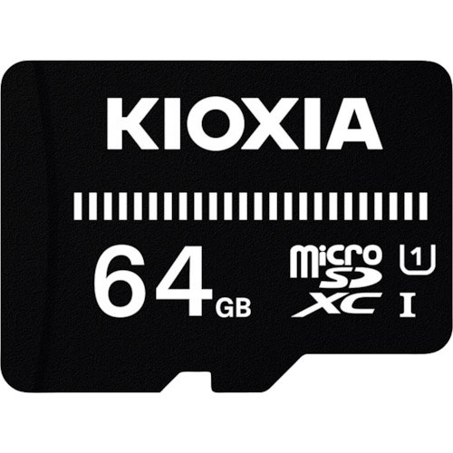 キオクシア　ベーシックｍｉｃｒｏＳＤメモリカード　６４ＧＢ　ＫＭＵＢ－Ａ０６４Ｇ＿