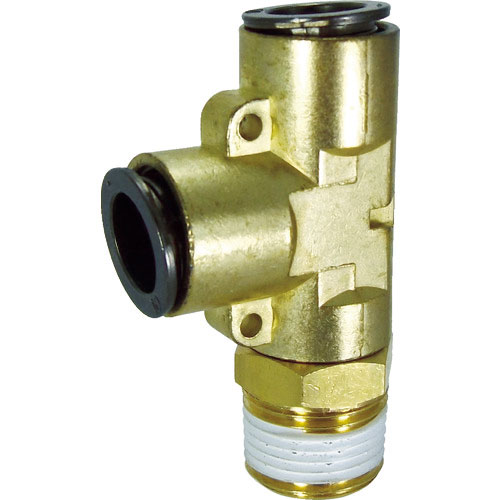 チヨダ　チューブ継手　フジメイルランティ（金属）　１０ｍｍ・Ｒ３／８＿