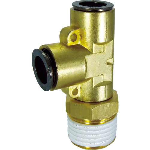 チヨダ　チューブ継手　フジメイルランティ（金属）　１０ｍｍ・Ｒ１／２＿