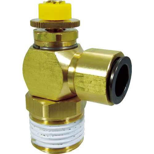 チヨダ　フジスピードコントローラα（金属）メーターアウト１０ｍｍ・Ｒ１／２＿