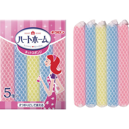 キクロン　Ｈホームネットスポンジ５Ｐ＿