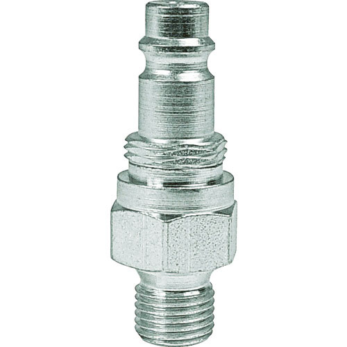 セイン　スナップ・チェック／３５８　ワンタッチ検圧ニップル　バルブ付き　Ｇ１／８　オネジ＿