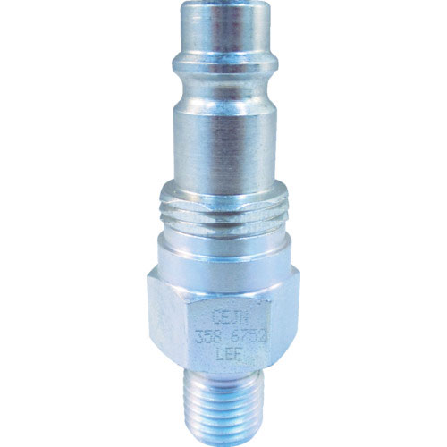 セイン　スナップ・チェック／３５８　ワンタッチ検圧ニップル　バルブ付き　７／１６－２０ＵＮＦ　オネジ＿