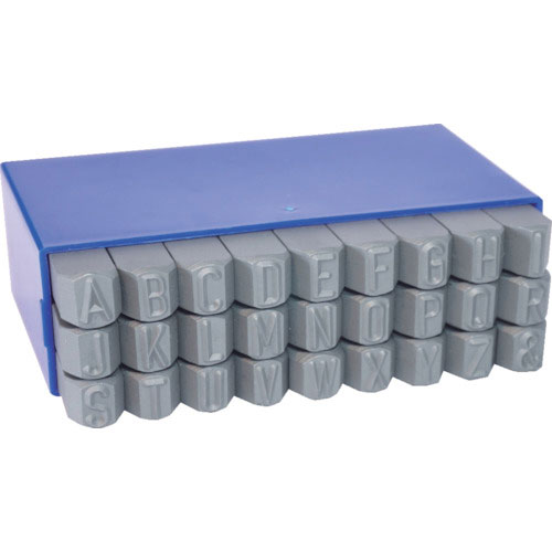 グラブレム　逆英字刻印セット　スタンダード　Ａ～Ｚ　２．５ｍｍ＿