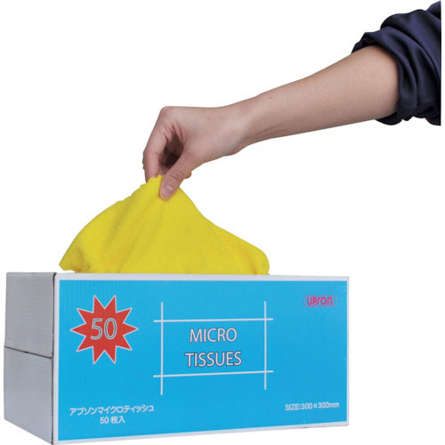 Ｌｉｎｄａ　マイクロティッシュ（イエロー）５０枚＿