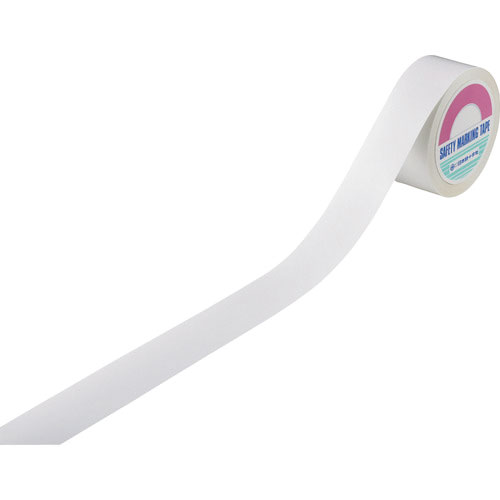 緑十字　ビバスーパーラインテープ　白　ＢＳＬＴ５０２－Ｗ　５０ｍｍ幅×２０ｍ　ＰＥＴ　屋内用＿