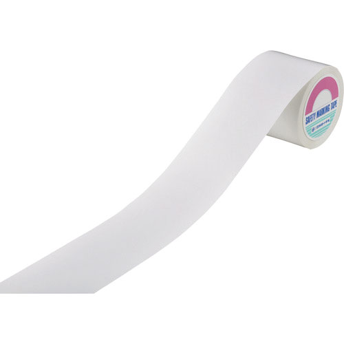 緑十字　ビバスーパーラインテープ　白　ＢＳＬＴ１００２－Ｗ　１００ｍｍ幅×２０ｍ　ＰＥＴ　屋内用＿