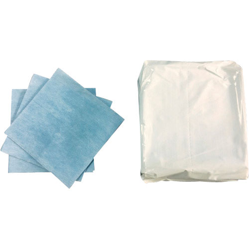 ノア　紙・不織布ウエス　ノア　ストロングワイプ　ブルー　３４０×３５０ｍｍ＿