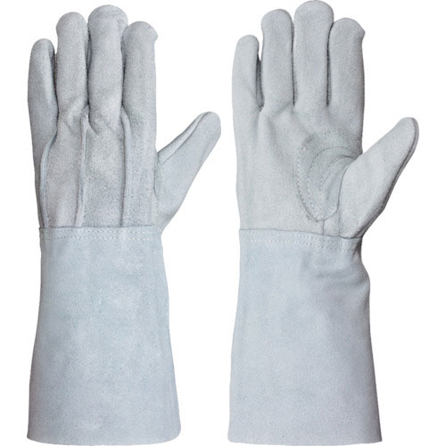 シモン　牛床革手袋　背縫い当付　１０７ＡＫ袖１７ｃｍ＿