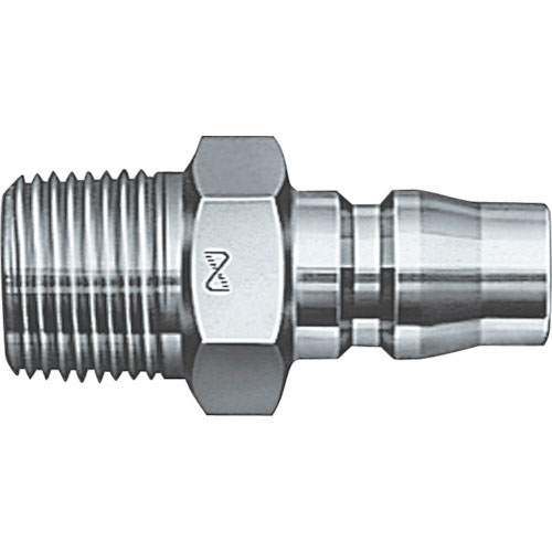 日東　ハイカプラ　鋼鉄製　ニトリルゴムＮＢＲ（ＳＧ）（めねじ取付用プラグ）相手側Ｒｃ１／８　耐圧力２＿