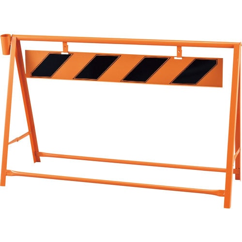 緑十字　Ａ型バリケード　安全第一　Ｂ－２Ａ（Ｂ－５Ａ－１）　高さ８００×幅１２００ｍｍ　スチール製＿