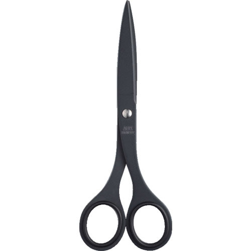 ＡＬＬＥＸ　事務用はさみ（中）フッ素コート　Ｓ－１６５Ｆ　ブラック＿