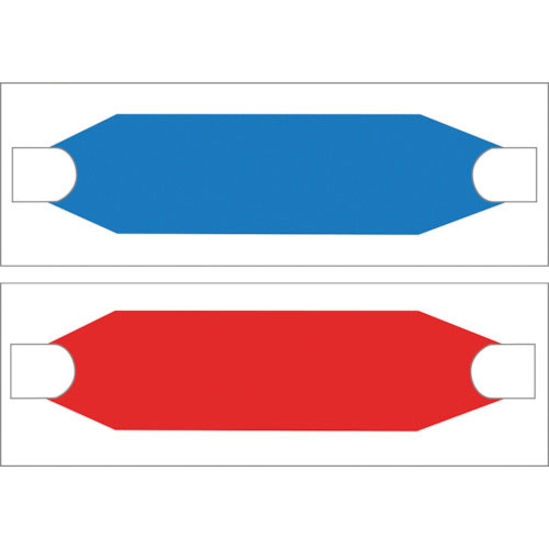 グリーンクロス　ヘルバンド　スカイブルー／蛍光赤＿