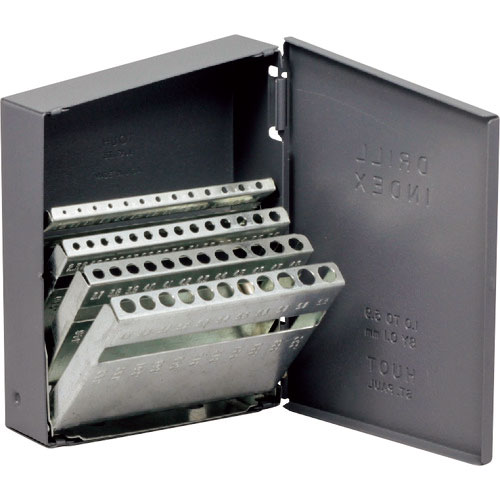 ヒューイット　ドリルケース　１．０～５．９ｍｍ／（０．１とび）【５０本収納】＿