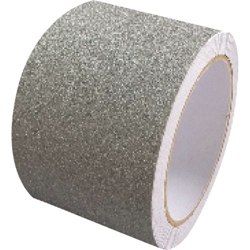 セーフラン　滑り止めテープ　幅５０ｍｍ×５ｍ　シルバー＿