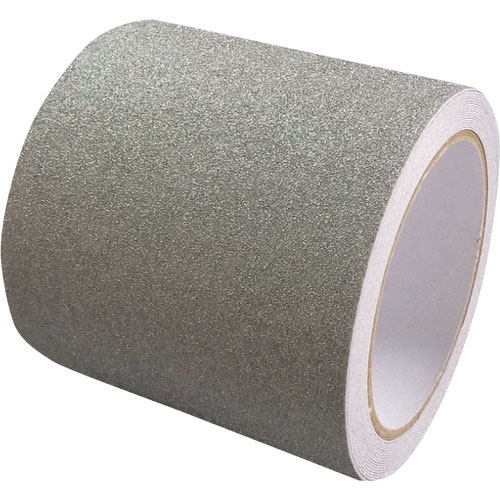 セーフラン　滑り止めテープ　幅１００ｍｍ×５ｍ　シルバー＿