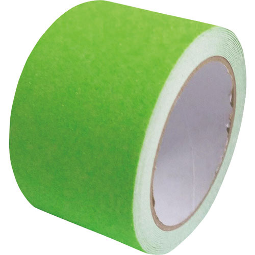 セーフラン　滑り止めテープ　幅５０ｍｍ×５ｍ　蛍光グリーン＿