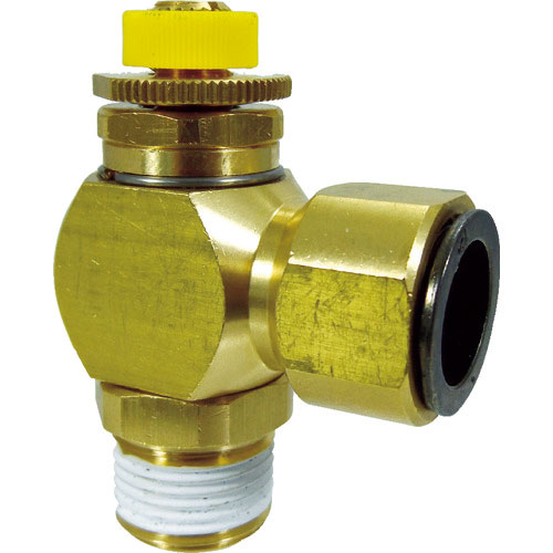 チヨダ　フジスピードコントローラα（金属）メーターアウト１２ｍｍ・Ｒ３／８＿