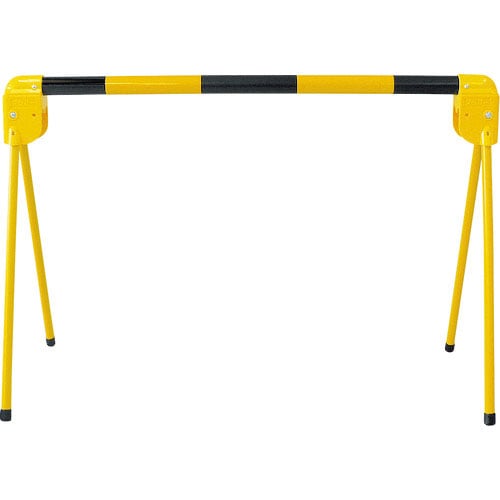 緑十字　プラバー（簡易バリケード）　黄／黒　プラバーＴＲ（小）　高さ０．７×幅１ｍ　ＡＢＳ樹脂＿