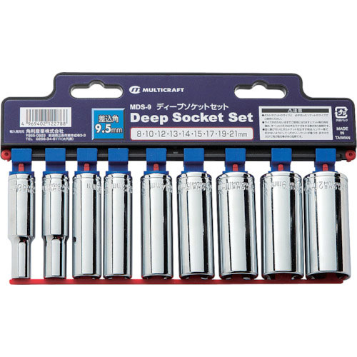ＫＡＫＵＲＩ　ＭＣ　３分角ディープソケットセットＭＤＳ－９＿