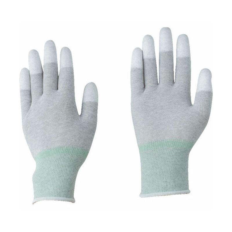 ＡＳ　アズピュアＥＳＤ手袋　指先コート　Ｌ　１０双入り＿