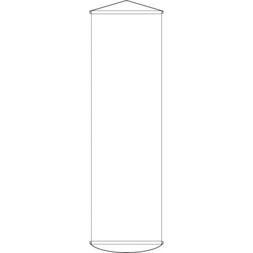 緑十字　垂れ幕（懸垂幕）　白無地タイプ　幕１００（白）　１５００×４５０ｍｍ　ナイロンターポリン＿