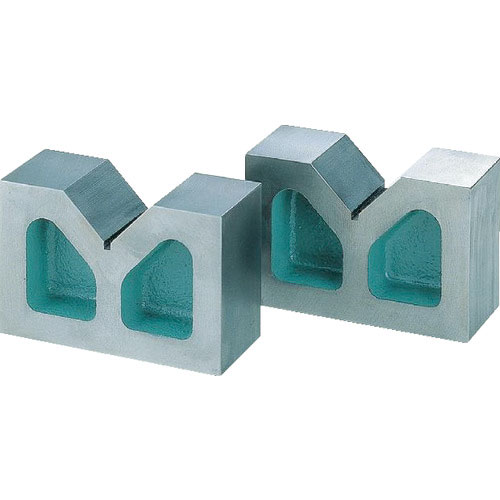 ＯＳＳ　鋳鉄製精密ヤゲン台Ｂ型　１２５　機械＿