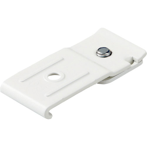 岡田　カーテンレール用オプション　Ｄ３０天井Ｓブラケット　ホワイト＿