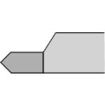 三和　切削工具　超硬バイト　１３形　２５×２５×１８０　Ｍ２０　Ｍ２０＿