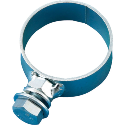 緑十字　ポール用標識取付金具（片面表示用）　金具３８１　適合径：３８．１ｍｍΦ　スチール製＿