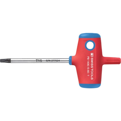 ＰＢスイスツールズ　クロスハンドル　ヘクスローブレンチ　刃先Ｔ１５＿