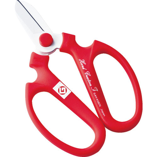 坂源　生花用ハサミ　ハンドクリエーションＦ－１７０　赤＿