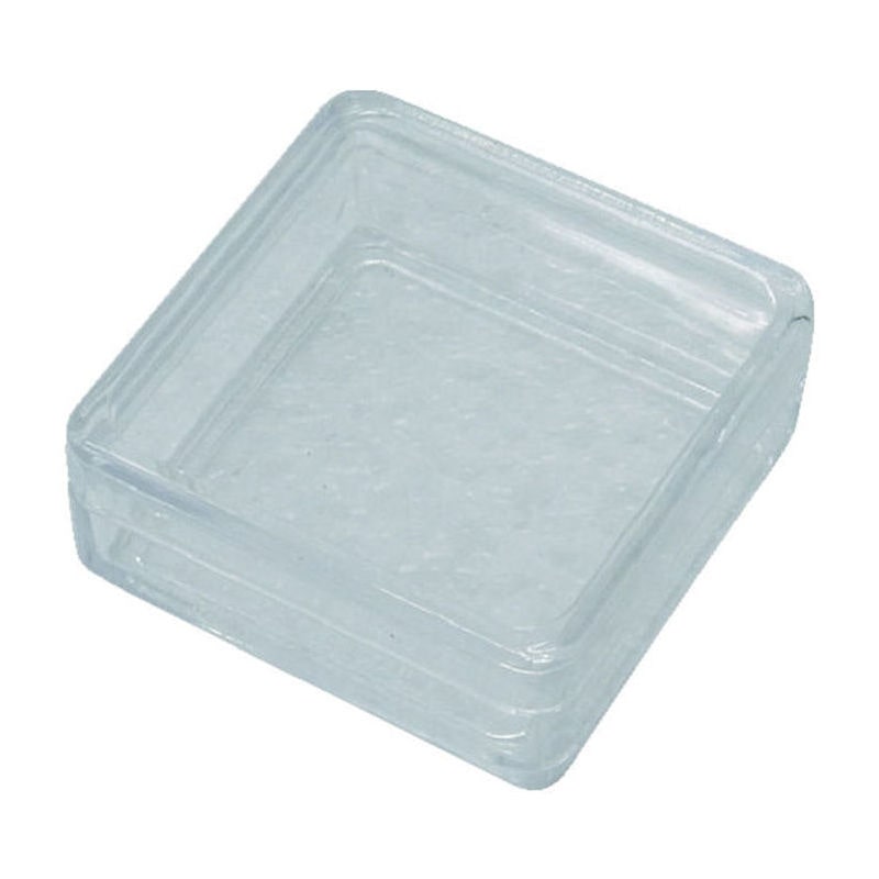 ＡＳ　スチロール角型ケース　３６×３６×１４ｍｍ　５０個入り＿