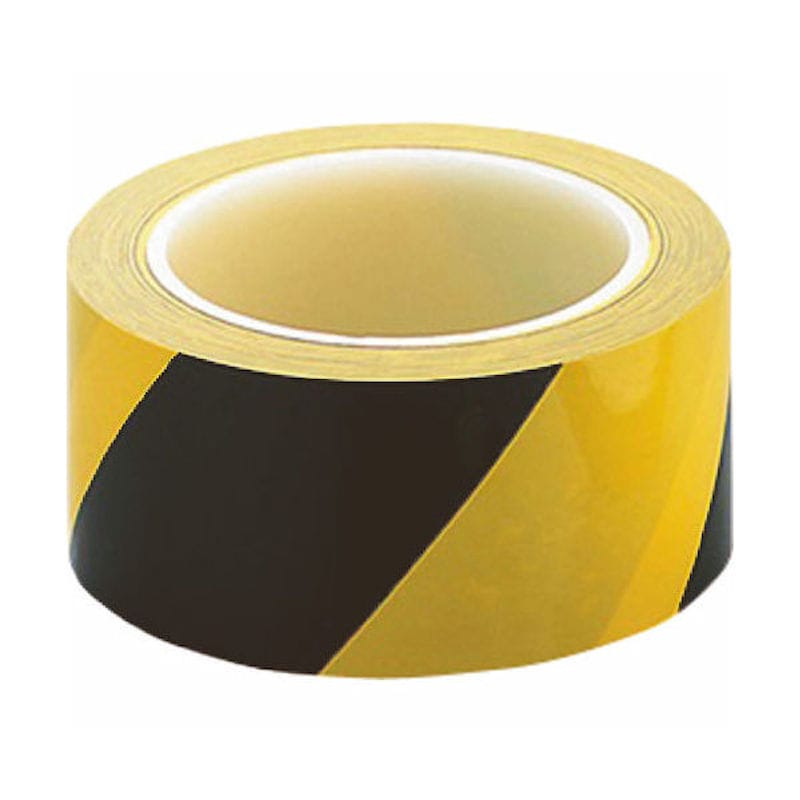 ＡＳ　アズピュアラインテープＮ黄／黒５０ｍｍ幅　（５巻入）＿