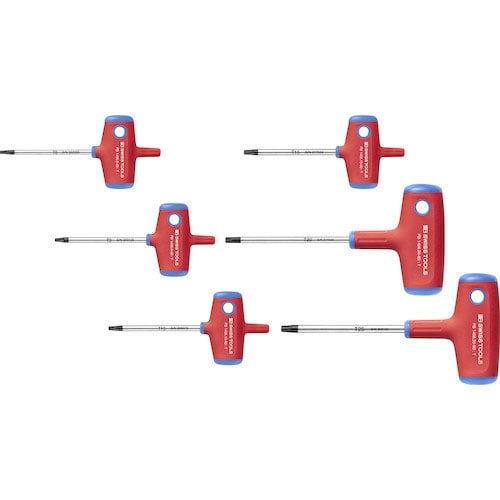 ＰＢスイスツールズ　クロスハンドル　ヘクスローブレンチ　６本セット＿