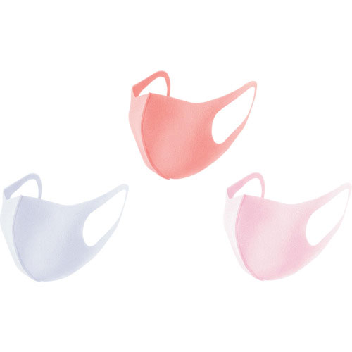 アラクス　ピッタ　マスク　レギュラー　パステル　３色３枚入＿
