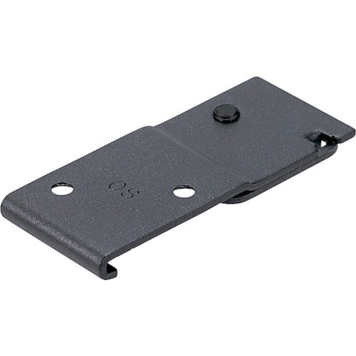 岡田　カーテンレール用オプション　Ｄ４０天井Ｓブラケット　ブラック＿