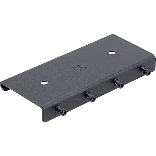 岡田　カーテンレール用オプション　Ｄ４０・ＴＯＰカバー　ブラック＿