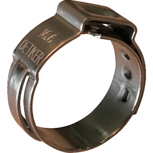 Ｏｅｔｉｋｅｒ　ＰＧ１６７　ステップレスイヤークランプ　Φ１４．１　－　１６．６ｍｍ＿