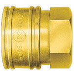 日東　ＴＳＰカプラ　真ちゅう製　ニトリルゴムＳＧ（ＮＢＲ）（おねじ取付用ソケット）　相手側Ｒ２（００＿